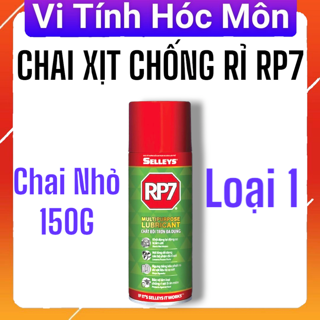 CHAI XỊT CHỐNG RỈ RP7 NHỎ - 150G
