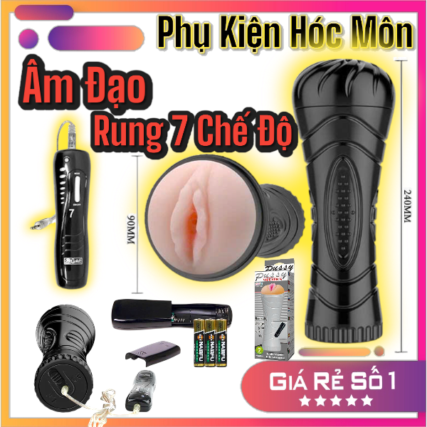Âm Đạo Giả Pussy 7 Chế Độ Rung Cốc Thủ Dâm Cao Cấp | Cốc Masturbation Cho Nam | Chất Liệu Silicone Mềm Mịn | Hàng Kín Đáo | Giá Tốt | Vi Tính Hóc Môn