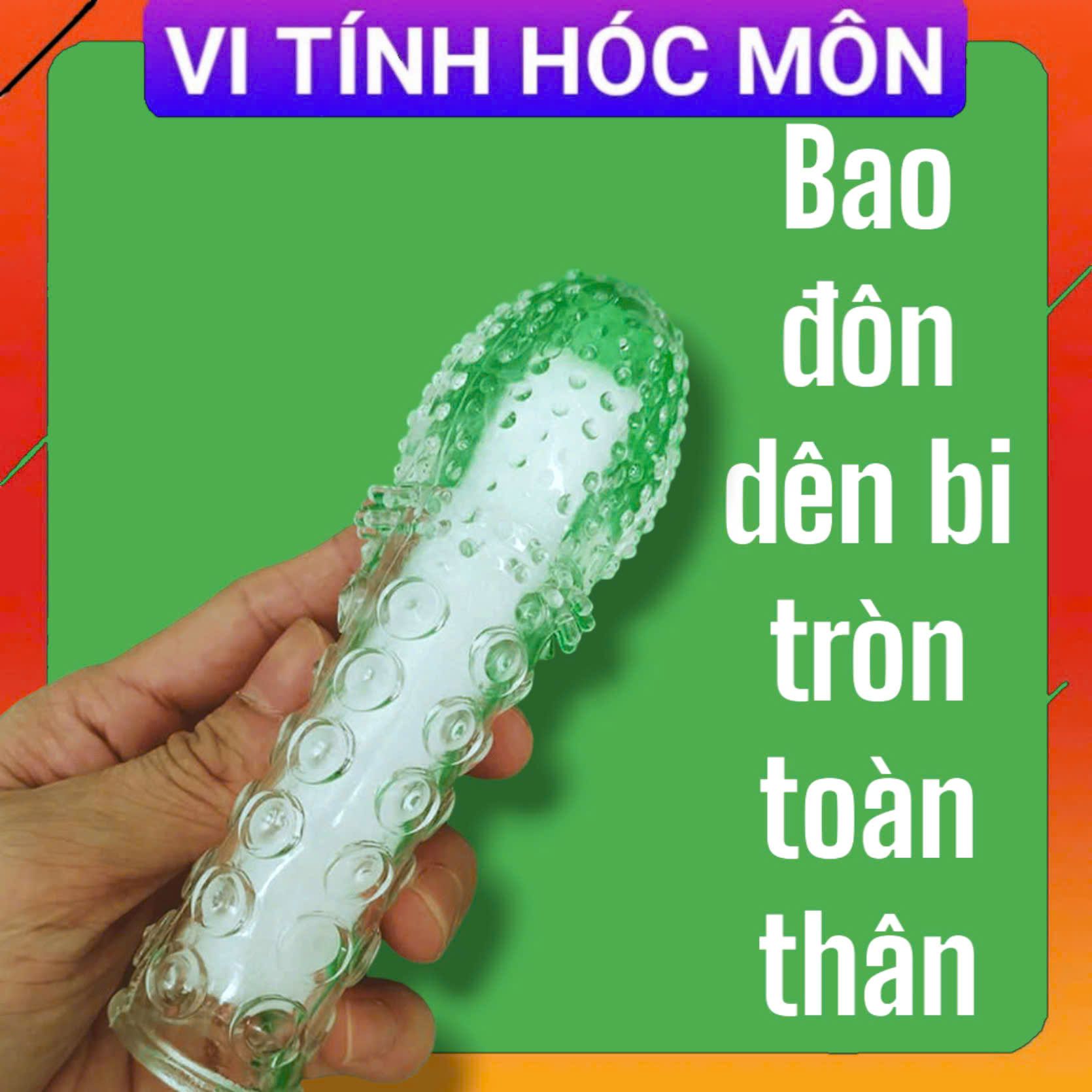 Bao cao su đôn dên bi tròn toàn thân