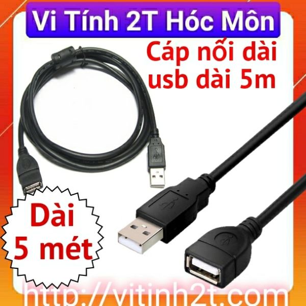 Cable nối dài usb dài 5m cáp nối