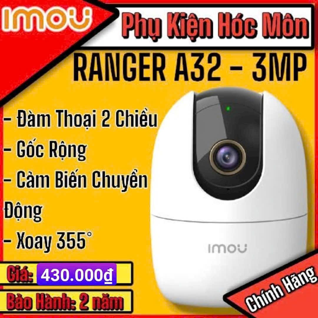 ( có VAT ) Camera IP Wifi IMOU RANGER 3MP - IPC-A32EP-L 3MP 2K