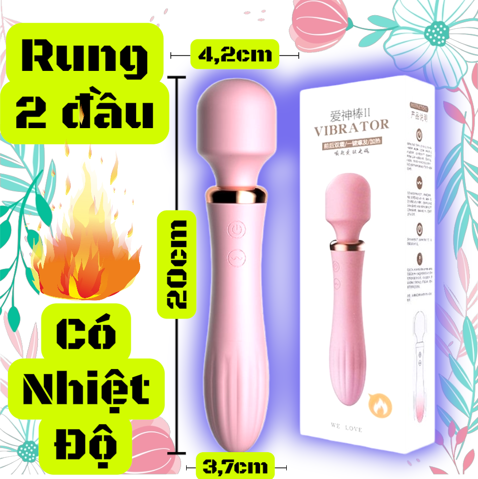 Chày rung 2 đầu Lilo Eros Stick kết hợp tỏa nhiệt 40°C massage điểm G cao cấp | Đồ Chơi Tình Yêu | Máy Massage Người Lớn | Chày Rung 2 Đầu | Kích Thích Điểm G | Rung Mạnh Êm Ái | Pin Sạc USB | Hàng Chính Hãng | Giá Tốt | Giao Kín Đáo | Bảo Hành | Vi Tính