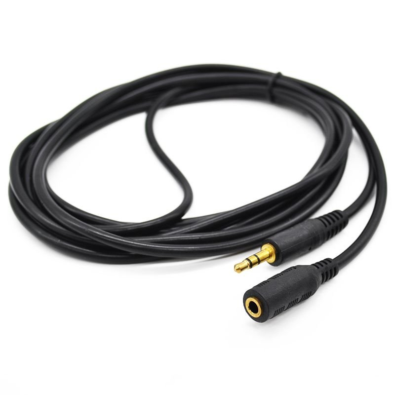 Dây Audio Nối Dài 3.5mm | Cáp Nối Dài 3.5mm 1.5m | Dây Kéo Dài Tai Nghe | Dây Audio Cho Loa – Điện Thoại | Chất Âm Rõ – Không Nhiễu | Dây Bền – Dẫn Tín Hiệu Mạnh | Phụ Kiện Âm Thanh | Màu Đen – Độ Dài 1.5m | Giá Rẻ – Giao Nhanh | Vi Tính Hóc Môn