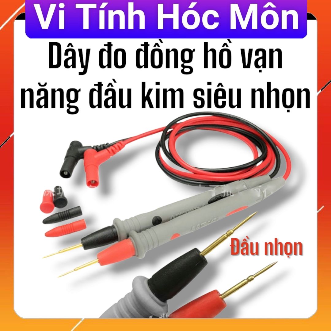 Dây đo đồng hồ vạn năng đầu kim siêu nhọn