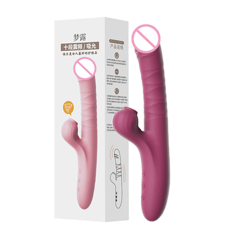 Dương vật thụt hút Lilo 10 Frequency Sucking Vibrator Dildo Vibration for Female Masturbation