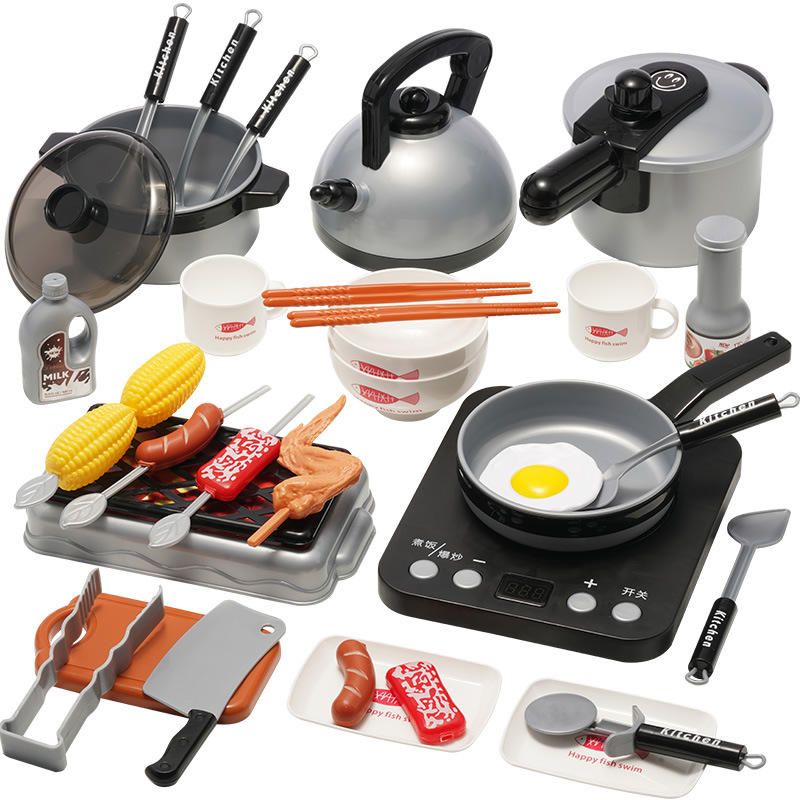 LOẠI LỚN Bộ đồ chơi nấu ăn 36 món như thật - kích thước lớn