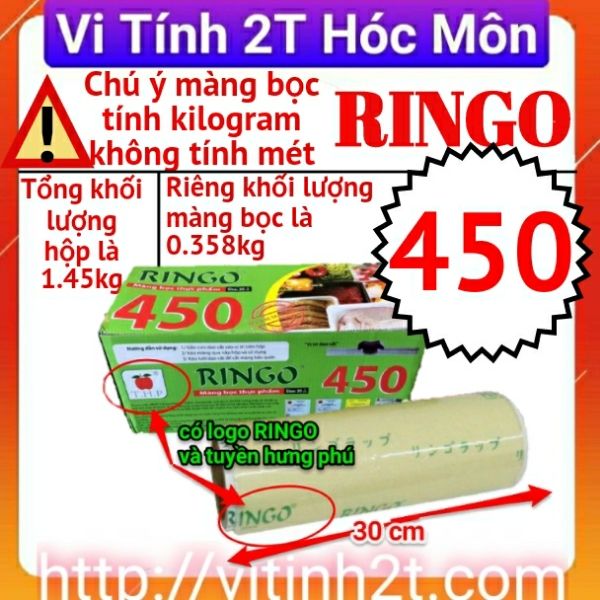 Màng Bọc Thực Phẩm RINGO 450 R450