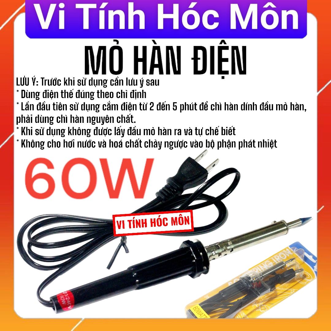Máy hàn mạch điện tử mini - Hàn thiếc mini - Mỏ hàn chì RD 60W