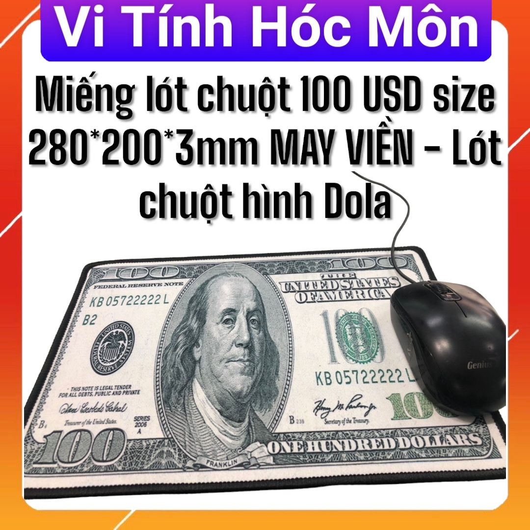 Miếng Lót Chuột 100 Usd 200X280X2Mm