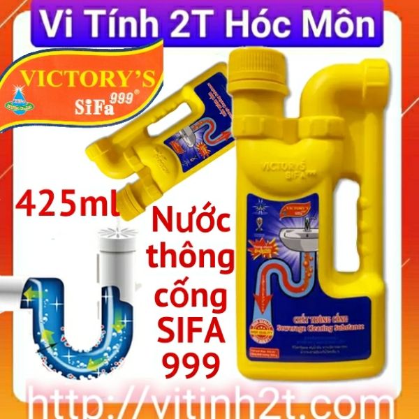 Nước thông cống cực mạnh Sifa victory's 999 800g chính hãng