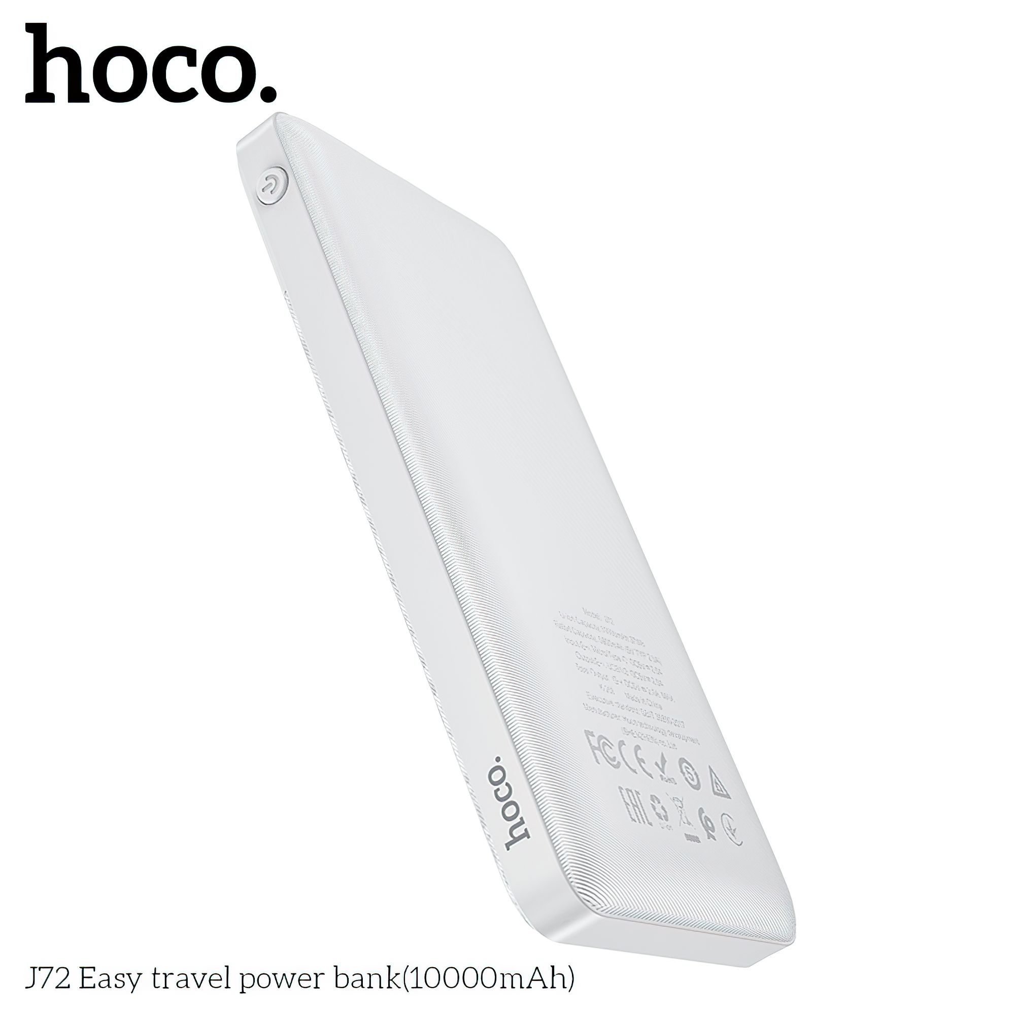 Pin dự phòng Hoco J72 10.000mAh | Sạc dự phòng chính hãng Hoco | Pin dự phòng dung lượng cao | Sạc nhanh tiện lợi | Pin dự phòng giá rẻ | Sạc dự phòng cho điện thoại | Pin dự phòng nhỏ gọn | Sạc dự phòng an toàn | Pin dự phòng 10000mah | Phụ kiện điện tho