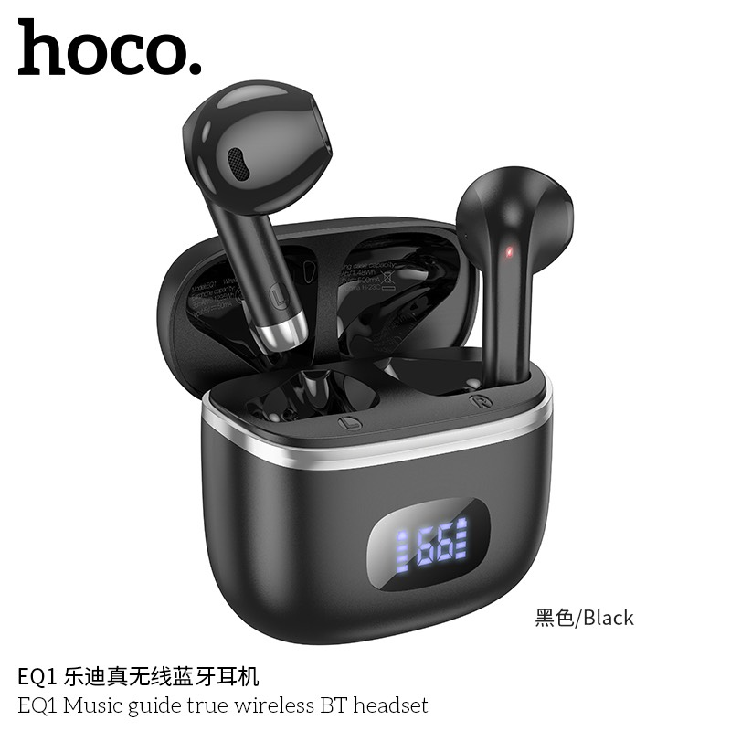 Tai nghe bluetooth không dây  Hoco EQ1 CÓ MÀN HÌNH