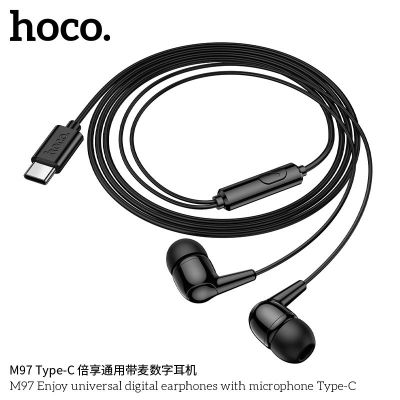 ( cổng Type C) Tai nghe kỹ thuật số đa năng Hoco M97 Enjoy có micrô Type-C