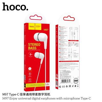 ( cổng Type C) Tai nghe kỹ thuật số đa năng Hoco M97 Enjoy có micrô Type-C