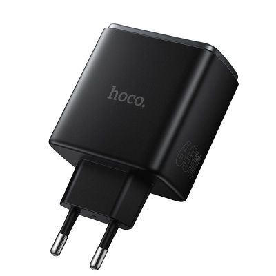Củ Sạc Cốc sạc nhanh HOCO C160A có 2 cổng typeC + 1 cổng USB sạc nhanh PD60W + QC3.0