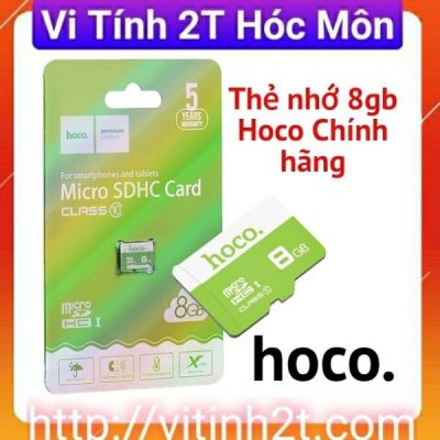 Thẻ Nhớ 8GB Class10 Tốc Độ Cao MicroSD Chính Hãng Hoco