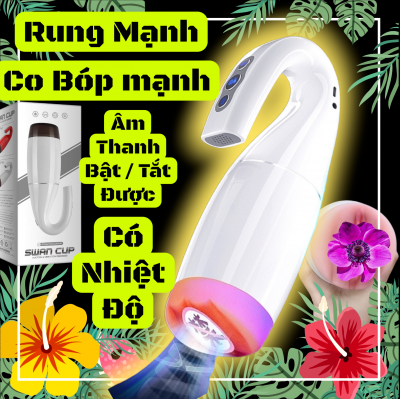 ÂM ĐẠO GIẢ SWAN CUP 12 Chế Độ Rung Co Bóp Mô Phỏng Chân Thực | Máy Massage Cá Nhân Cao Cấp Tỏa Nhiệt Thông Minh | Đồ Chơi Tình Yêu Chất Lượng Cao | Bảo Hành Uy Tín | MÁY THỦ DÂM | CỐC THỦ DÂM  |  ÂM ĐẠO