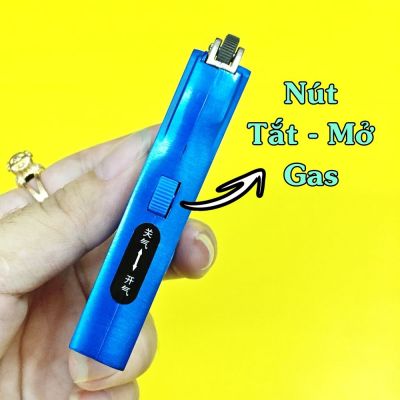BẬT LỬA 2IN1 HÌNH SÚNG 2 LỬA (LỬA NGỌN VÀ LỬA HOẢ TIỄN) - (XÀI GAS)