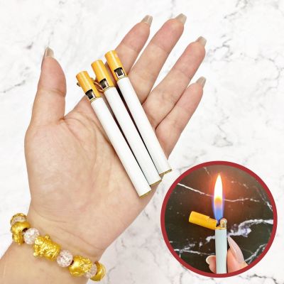 BẬT LỬA HÌNH ĐIẾU THUỐC LÁ (GAS ĐÁ RÃNH TAY) - (XÀI GAS)
