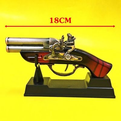 BẬT LỬA KHÈ HÌNH SÚNG CỔ 1800 (CÓ GIÁ ĐỠ) SIZE: 18CM - (XÀI GAS)