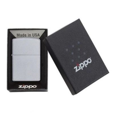 Bật lửa QUẸT ZIPPO USA TRƠN BÓNG FULL BOX