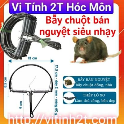 Bẫy chuột bán nguyệt đường kính 13cm
