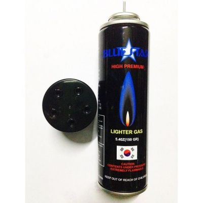 Bình gas bơm bật lửa hộp quẹt bluestar chính hãng của hàn quốc