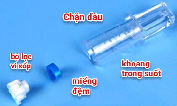 Bộ 100 đầu lọc khói thuốc lá