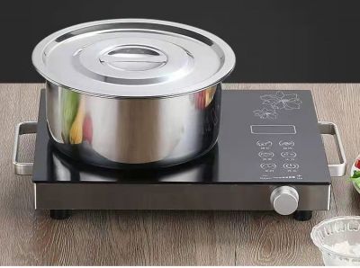 Bộ 5 Thố Inox Không Quai Có Nắp Đậy Đủ Kích Thước Cao Cấp