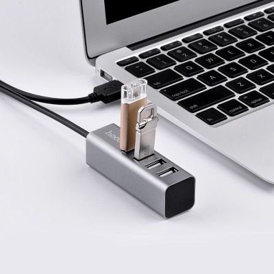 Hub USB 4 Cổng Hoco HB1 | Vi Tính Hóc Môn | Phụ Kiện Máy Tính