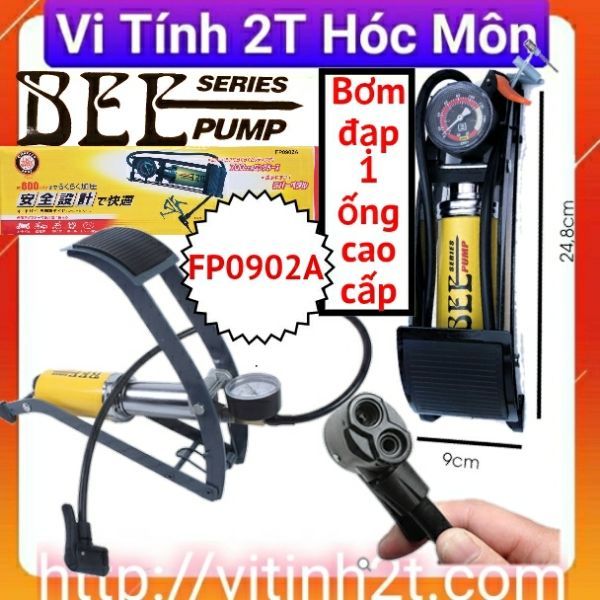 Bơm xe đa năng Hàn Quốc BEE 1 ống cao cấp