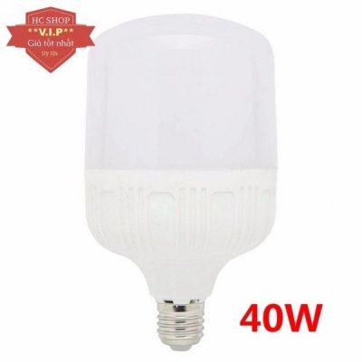 Bóng Đèn LED bulb 40W E27 công suất lớn(Ánh sáng trắng)