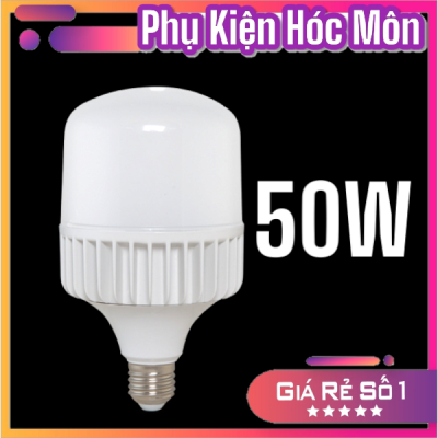 Bóng Đèn LED Bulb 50W | Siêu Sáng, Tiết Kiệm Điện | Ánh Sáng Mạnh Cho Nhà Xưởng | Đèn LED Cao Cấp | Vi Tính Hóc Môn