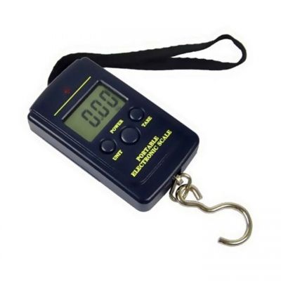 Cân Điện Tử Mini Cầm Tay 40kg Cân Hành Lý Có Móc Treo Và Thước Đo Độ Chính Xác Cao - 40kg