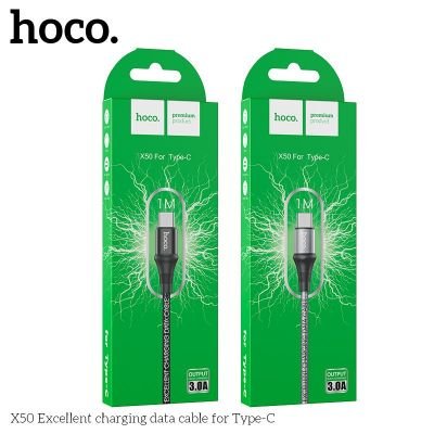 ( có Vat) Cáp Dữ Liệu Sạc HOCO X50 Type C | Cáp Sạc Nhanh 3A 1M | Truyền Dữ Liệu Ổn Định | Dây Sạc Bền Đẹp | Sạc Nhanh An Toàn | Dùng Cho Android | Chính Hãng HOCO | Giá Tốt | Bán Chạy | Bảo Hành | Giao Nhanh | Vi Tính Hóc Môn | HOCO Hóc Môn