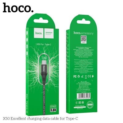 ( có Vat) Cáp Dữ Liệu Sạc HOCO X50 Type C | Cáp Sạc Nhanh 3A 1M | Truyền Dữ Liệu Ổn Định | Dây Sạc Bền Đẹp | Sạc Nhanh An Toàn | Dùng Cho Android | Chính Hãng HOCO | Giá Tốt | Bán Chạy | Bảo Hành | Giao Nhanh | Vi Tính Hóc Môn | HOCO Hóc Môn