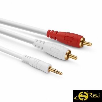 Cáp loa Jack 3.5 ra 2 đầu bông sen dài 1.8M