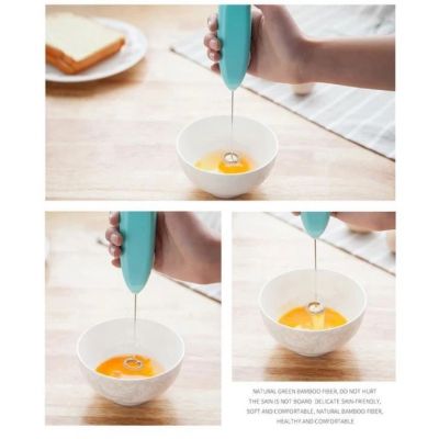 Cây đánh trứng cafe cầm tay xài pin tạo bọt, đánh tạo kem Máy Đánh Caffe Trứng Cầm Tay Mini Dùng Pin Tạo Bọt