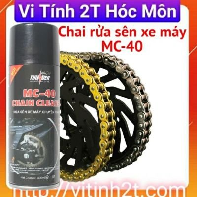 Chai rửa sên, vệ sinh sên, xích xe máy MC-40 400ml