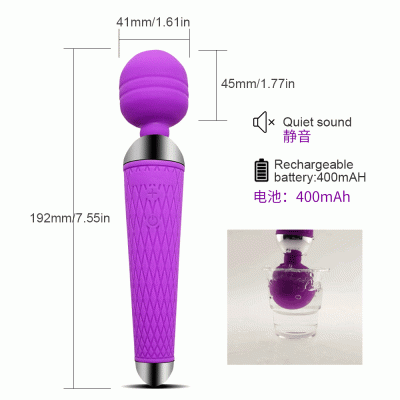 Chày Rung Color Massage Sạc Điện Cao Cấp | 10 Độ Rung Cực Mạnh | Kích Thích Điểm G | Thư Giãn Massage Toàn Thân | Vi Tính Hóc Môn | Đồ Chơi Tình Yêu Hóc Môn