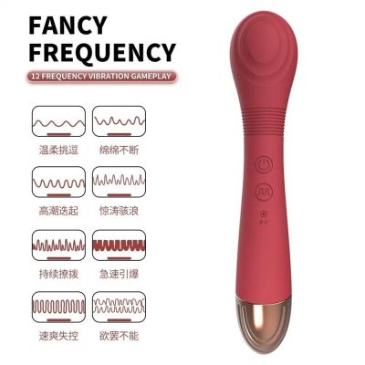 Chày rung Máy Rung 2 Đầu Liếm & Rung 24 Chế Độ – Kích Thích Kép | Máy Massage Cá Nhân | Đồ Chơi Tình Yêu | Silicon Cao Cấp | Pin Sạc USB | Chống Nước | Rechargeable Waterproof Silicone Vibrator 1100 50Db Vibrating Stick Massage | Hàng Chính Hãng | Giao Kí