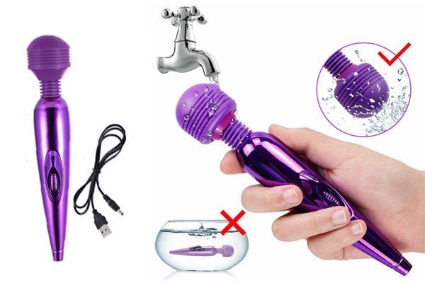 Chày rung tình yêu 1 chế độ có tăng giảm Capricorn Vibration Massage stick Av