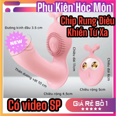 Chip Rung Tình Yêu Hình Dương Vật Tai Thỏ Lilo – Mini Vibrator Rung Diều Khiển Từ Xa | Sản Phẩm Chính Hãng | An Toàn | Bảo Hành | Uy Tín | Giá Tốt | Vi Tính Hóc Môn