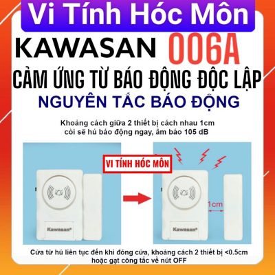 Chuông từ gắn cửa báo trộm KAWA 006A