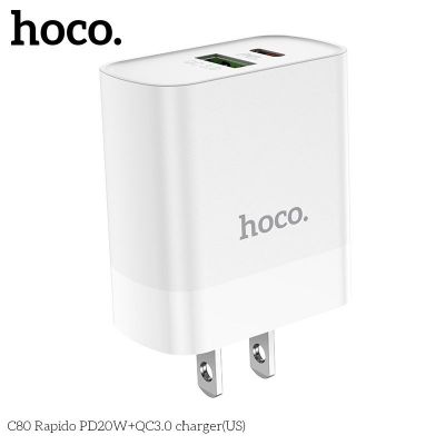 Cốc sạc nhanh Hoco C80 PD20W QC3.0 chính hãng | Sạc nhanh iPhone Samsung Xiaomi | Củ sạc USB-A Type-C | Sạc an toàn chống cháy | Giá rẻ Hóc Môn | Phụ kiện điện thoại cao cấp | Sạc nhanh đa chuẩn | Hỗ trợ PD3.0 QC3.0 | Nhỏ gọn tiện lợi | Bền bỉ lâu dài | B