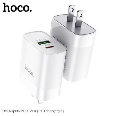 Cốc sạc nhanh Hoco C80 PD20W QC3.0 chính hãng | Sạc nhanh iPhone Samsung Xiaomi | Củ sạc USB-A Type-C | Sạc an toàn chống cháy | Giá rẻ Hóc Môn | Phụ kiện điện thoại cao cấp | Sạc nhanh đa chuẩn | Hỗ trợ PD3.0 QC3.0 | Nhỏ gọn tiện lợi | Bền bỉ lâu dài | B