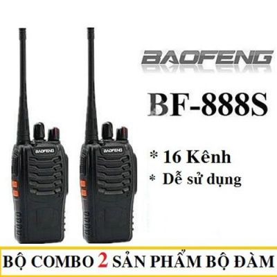 COMBO 2 BỘ ĐÀM CHÍNH HÃNG BAOFENG BF888s CỰC CHẤT