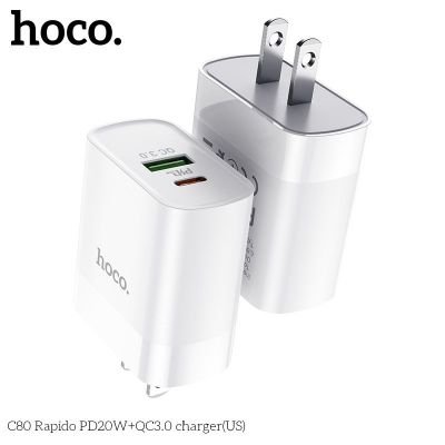 Củ Sạc Nhanh 2 Cổng CAO CẤP Hoco C80/C80A Sạc 3.0 PD | Cốc Sạc Hoco Chính Hãng | Sạc Nhanh iPhone Samsung | Sạc An Toàn Bền Bỉ | Phụ Kiện Sạc Chất Lượng Cao | Giá Rẻ Giao Nhanh | Vi Tính Hóc Môn