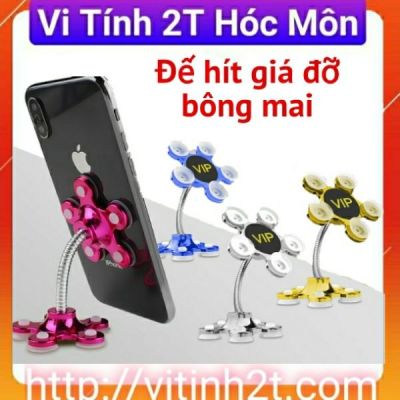 Đế Hít Điện Thoại 2 Chiều Bông Mai Cao Cấp