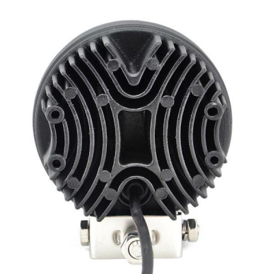 đèn trợ sáng 9 led ĐÈN CHIẾU SÁNG XE NÂNG - 12V ROUND 4 INCH LED WORKING LAMP FORKLIFT WORK LIGHT